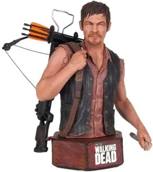 The Walking Dead Daryl Dixon Mini Action Figure Bust