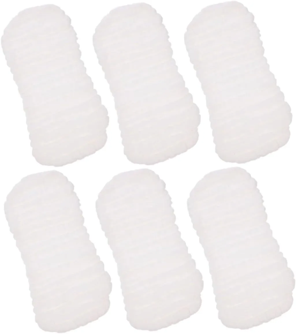 Totority 6pcs Newborn Reusable Baby Cloth Diapers Liners Washable Cotton Breathable Diapers Liner Inserts
