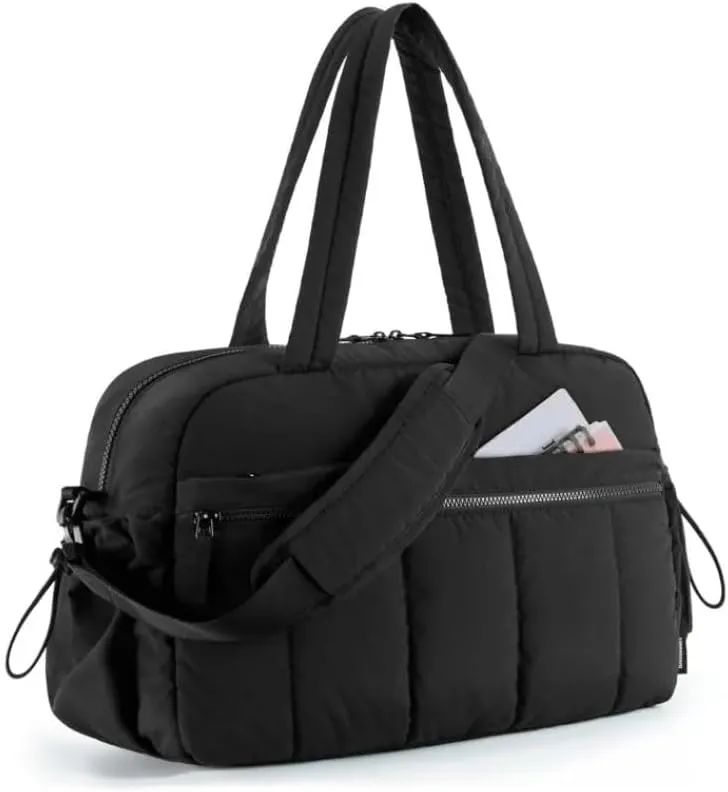 Travel Duffel Bag Gym Bag for Women with Wet Pocket Carry On Weekender Bags Waterproof Hand Luggage Airport Cabin Bag Wholesale(Pink)