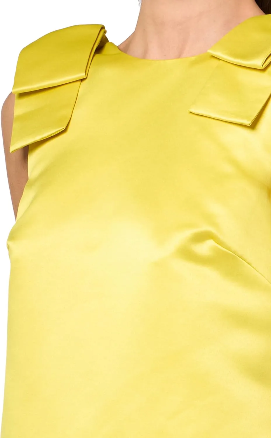 Trina Turk Women's Satin Bow Shoulder Cocktail Dress