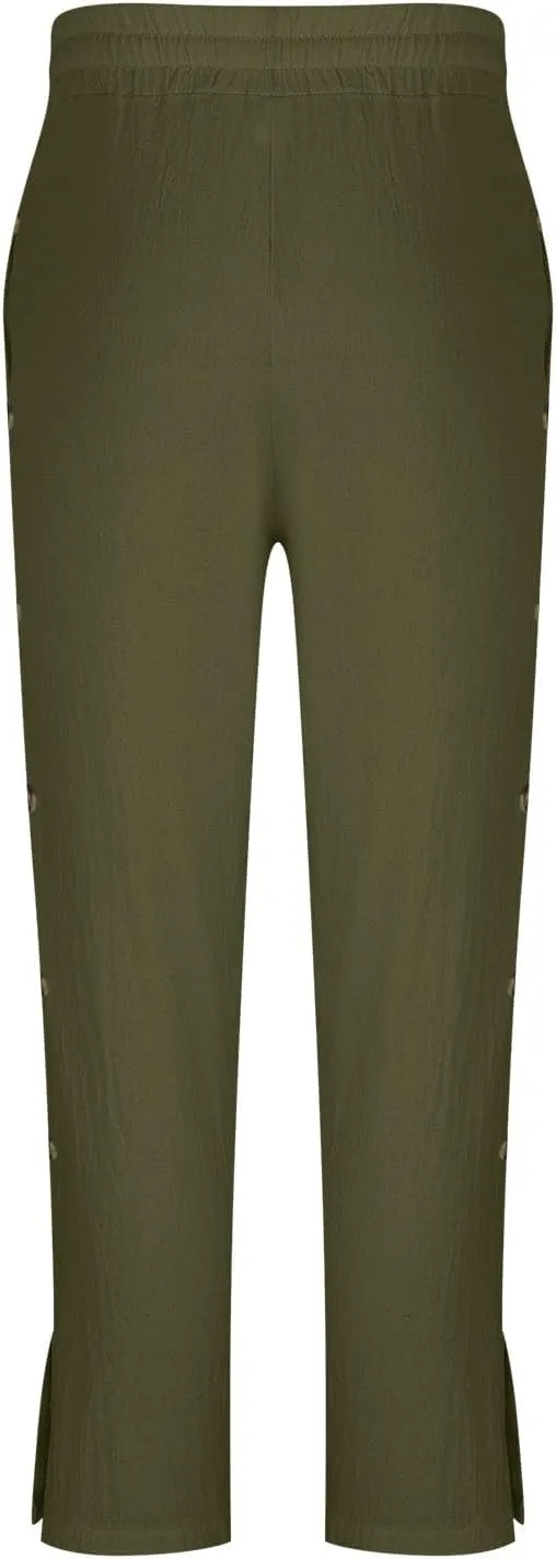 Trousers Pants for Mens Fall Summer Loose Fit Ruched Straight Leg Basic Long Leg Trousers Pants Man 2025