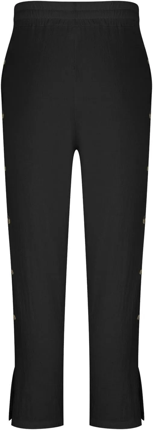 Trousers Pants for Mens Fall Summer Loose Fit Ruched Straight Leg Basic Long Leg Trousers Pants Man 2025