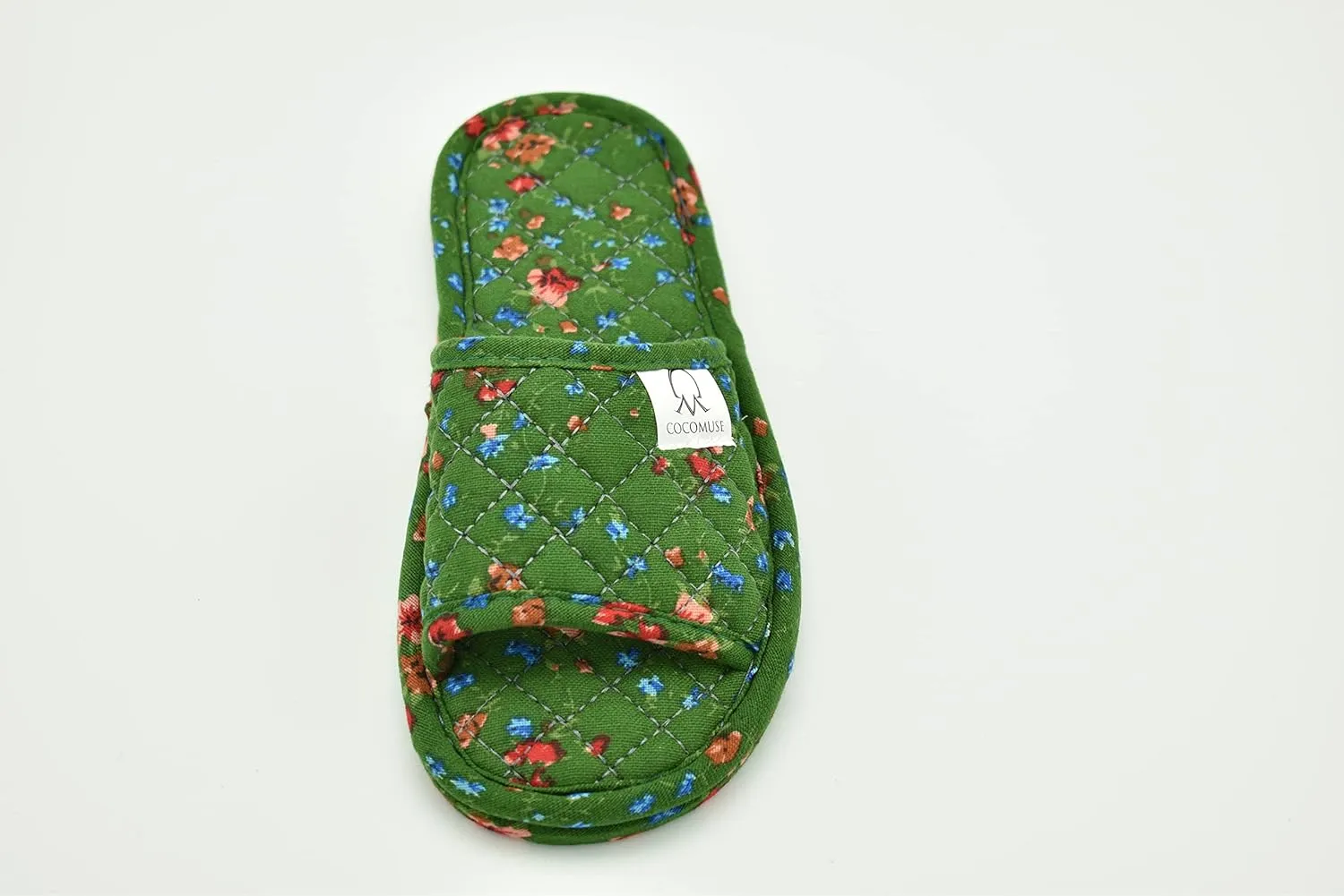 Ultralight Soft Indoor Open Toe Cotton linen Slippers Absorb Sweat Cloth Bottom House Slippers