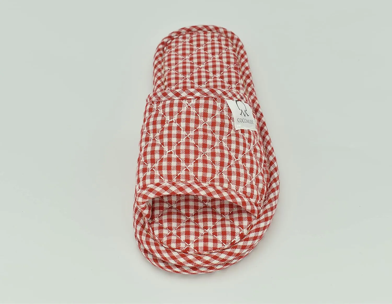 Ultralight Soft Indoor Open Toe Cotton linen Slippers Absorb Sweat Cloth Bottom House Slippers