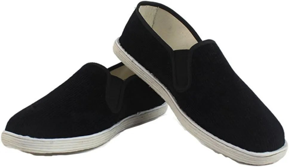 Unisex Chinese Traditional Cotton Cloth Kung Fu Shoes