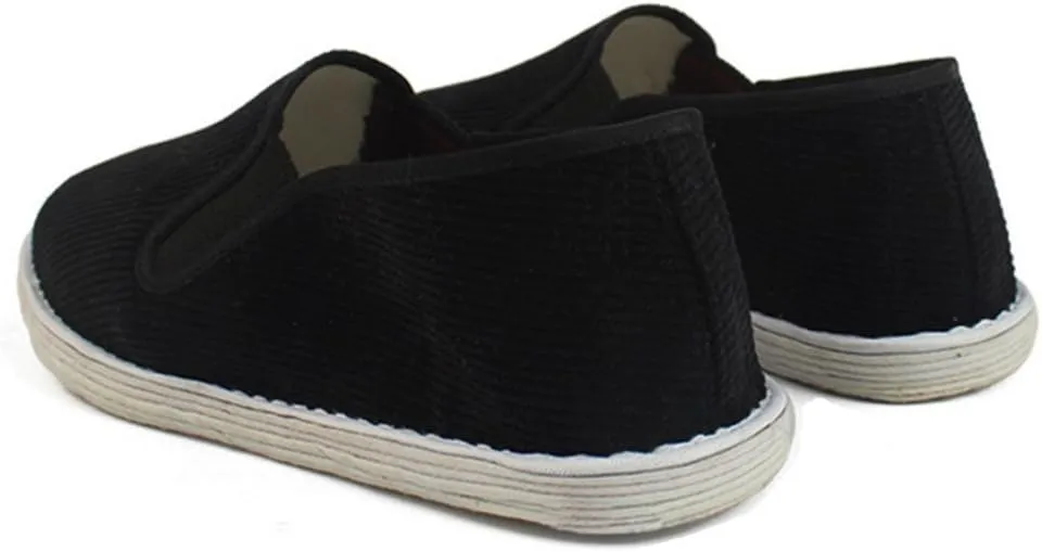 Unisex Chinese Traditional Cotton Cloth Kung Fu Shoes