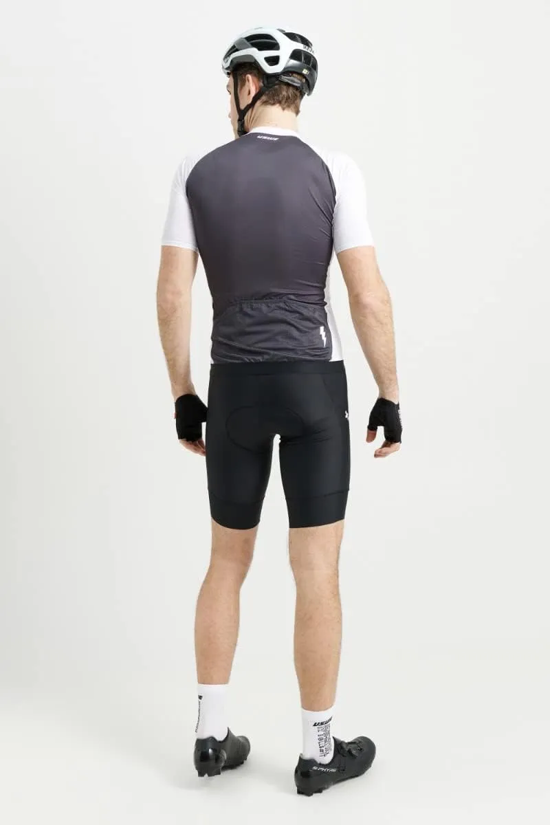 USWE Grus Gravel Jersey, Lightweight and Breathable Cycling Top for Men, Moisture-Wicking Fabric and Reflective Accents