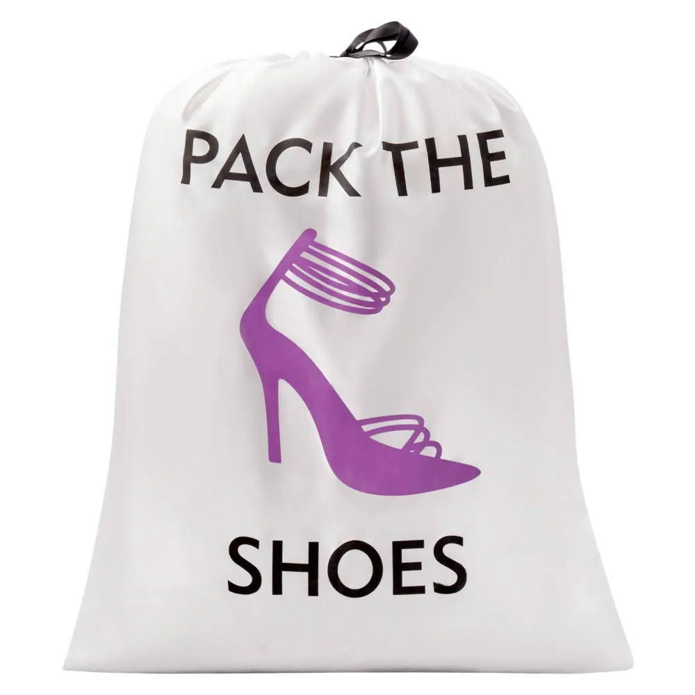 Vacation Essentials - 4 Chic Travel Satin String Bags