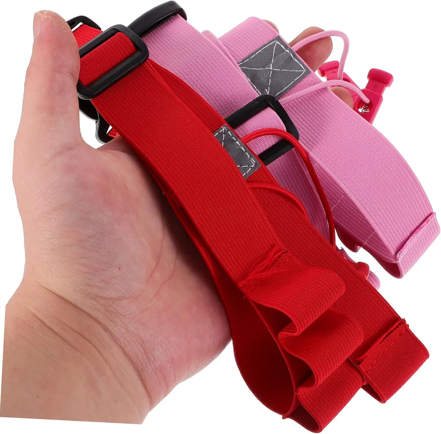 VALICLUD 4 Pcs Belt Reflective Waistband Reflective Band