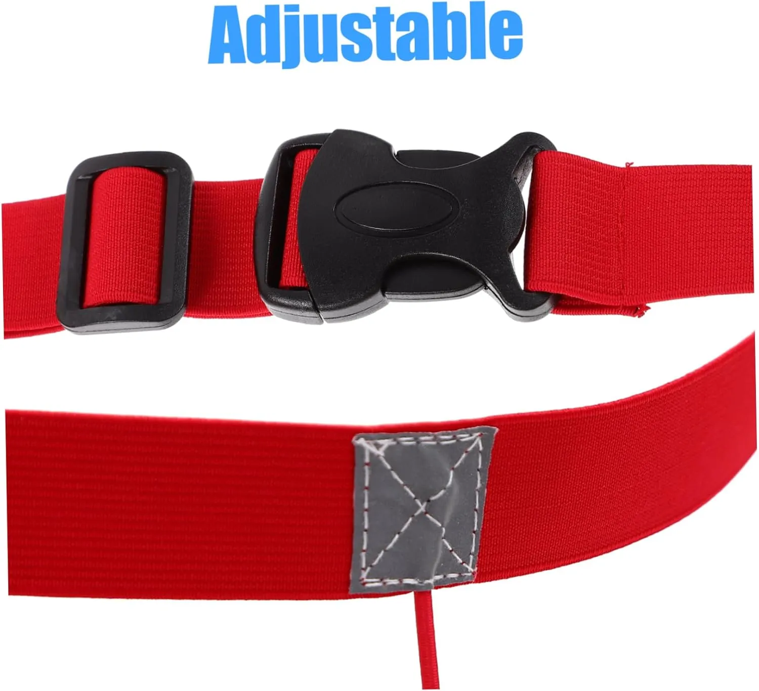 VALICLUD 4 Pcs Belt Reflective Waistband Reflective Band