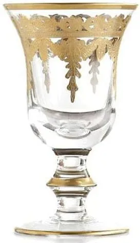 Vetro Gold Water/wine Glass