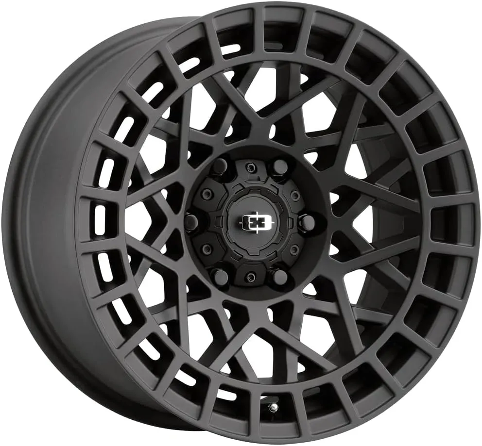 VISION 17x8.5 349 Savage Satin Black Wheel 6x120 (12mm)
