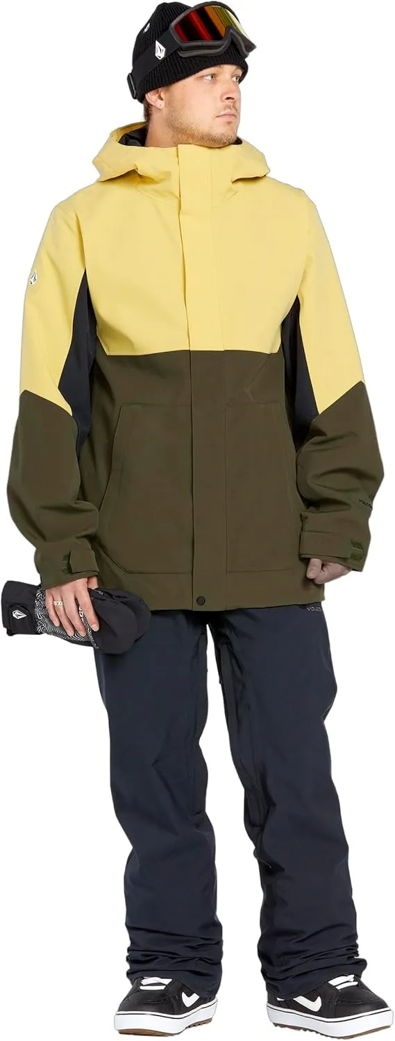 Volcom Men's Brighton Hooded Snowboard Ski Winter Jacket