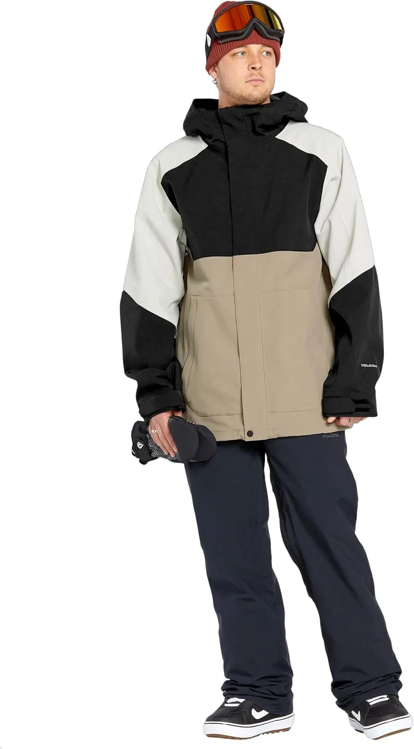 Volcom Men's Brighton Hooded Snowboard Ski Winter Jacket