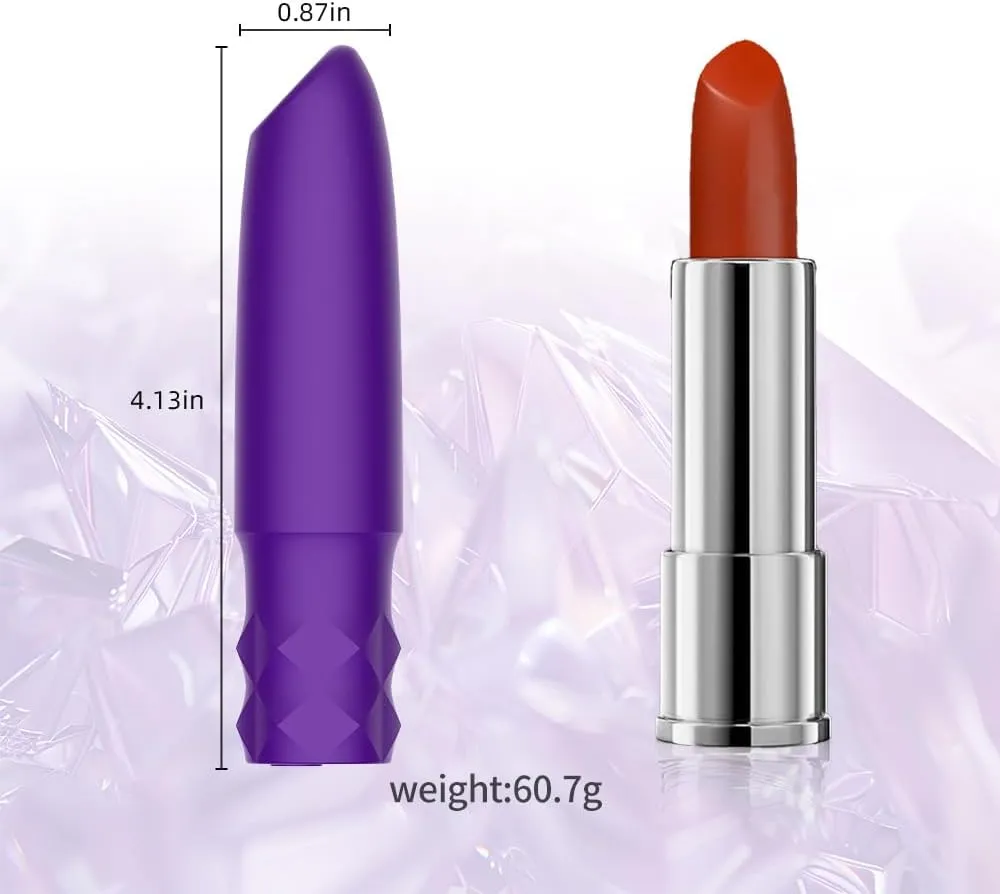 Waterproof 10 Modes Quiet Powerful Handheld Electric Bullet Tool，Bullet Massage Rod Travel Portable Silicone Massage Ball for Women，Pleasure Handheld Personal Bullet Tool for Quick Relaxation P251136