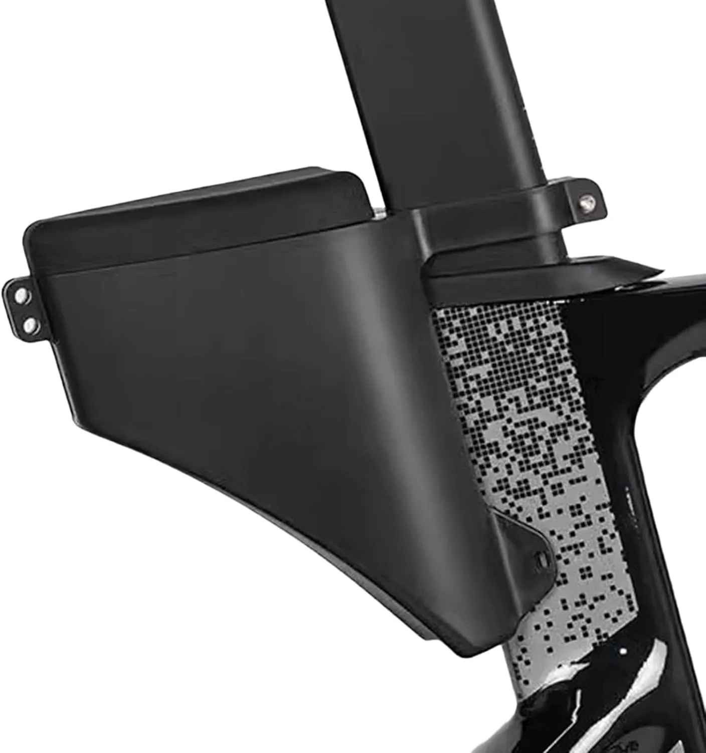 Waterproof and Spare Tyre Storage Travel Saddle Bag, Streamlined Rear Rack Bag, Travel Frame Bag for Tools, Rear Rack Travel Bag 16x12cm/6.3x4.72in for Outdoor, Black