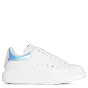 White and holographic classic sneakers
