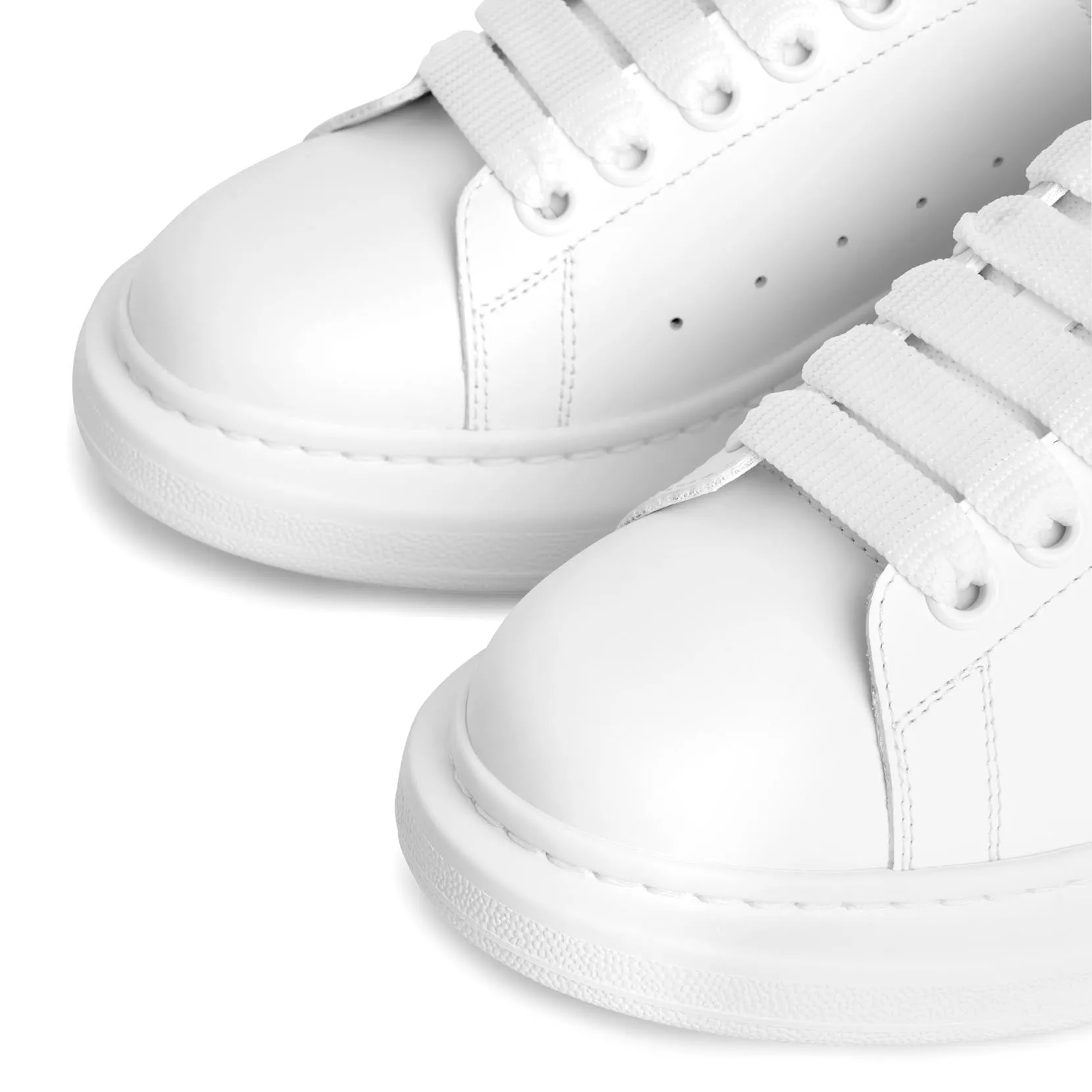 White and holographic classic sneakers