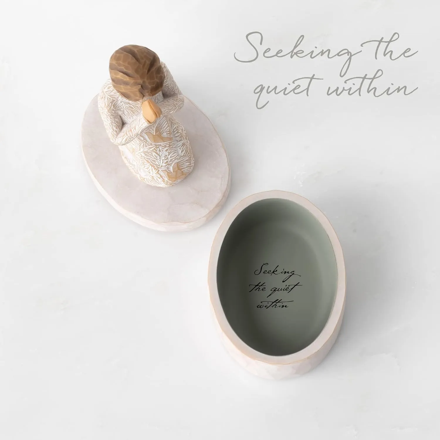 Willow Tree Prayer of Peace Keepsake Box, sculpted, hand-painted Keepsake Box