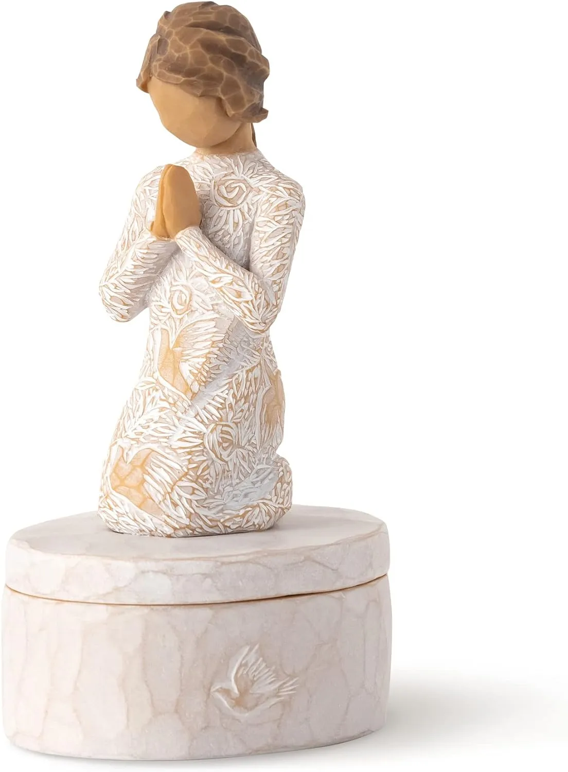 Willow Tree Prayer of Peace Keepsake Box, sculpted, hand-painted Keepsake Box