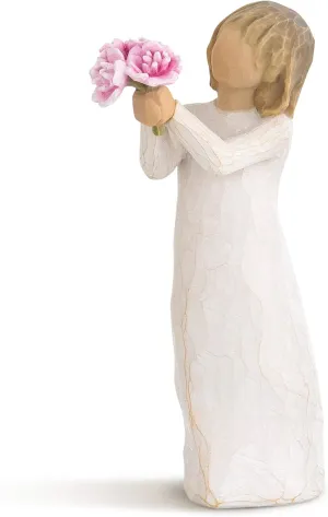 Willow Tree Thank You, Sculpted Hand-Painted Figure