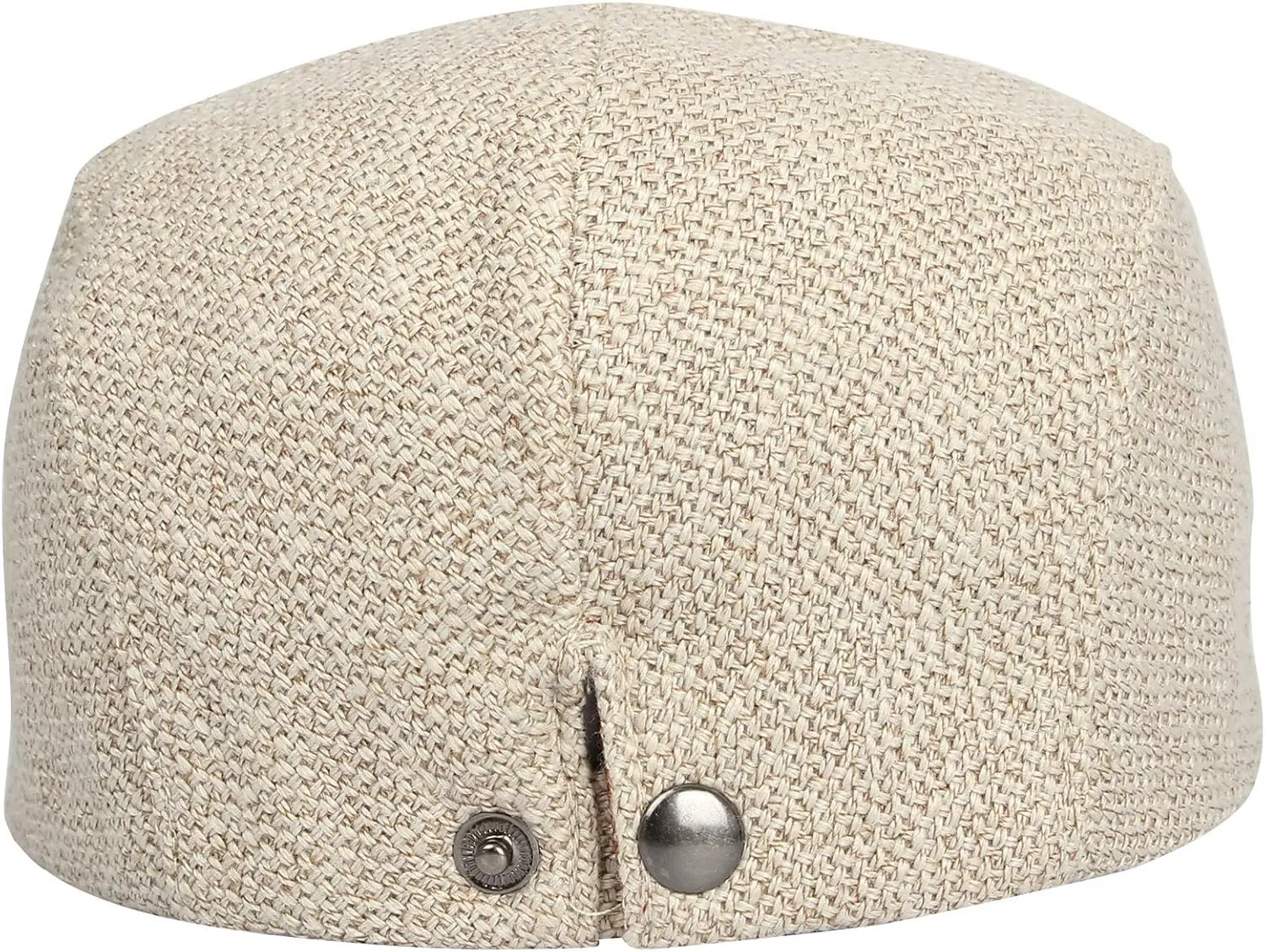 WITHMOONS Ivy Cap Straw Weave Linen-Like Cotton Cabbie Newsboy Hat MZ30038