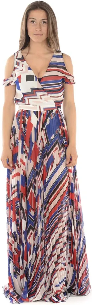 WOMAN DRESS I18220T1956 I18220T1956 WHITE