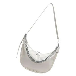 Women Bag Large Capacity Shoulder Bag Simple Handbag PU Leather Underarm Bag Korean Styles Armpit Bag For Everyday