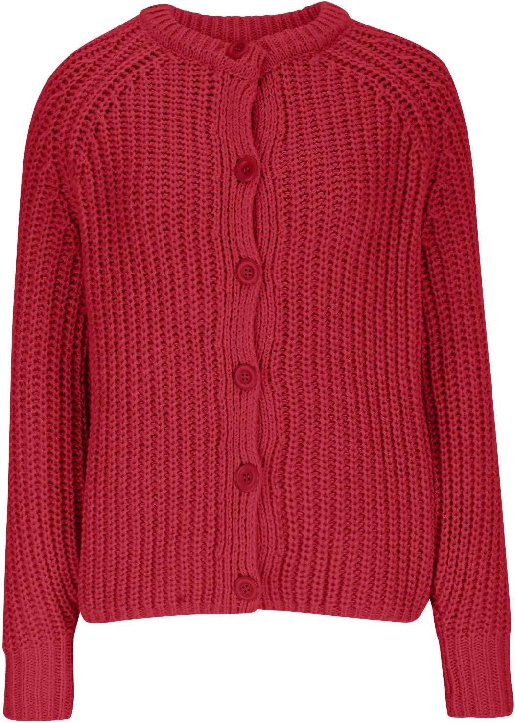 Women Cable Knit Chunky Cardigan Long Sleeve Button Down Sweater Coat Casual Trendy Warm Cardigans