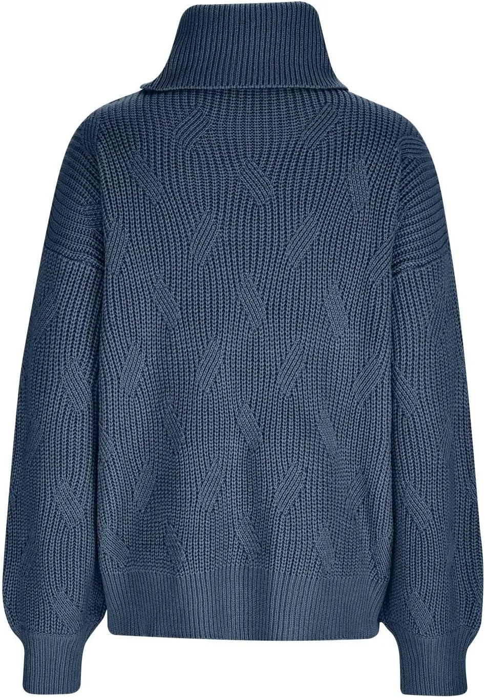 Women Oversized Slouchy Knit Turtleneck Sweaters Fall Fashion 2023 Batwing Sleeve Pullover Tops Y2K Clothes