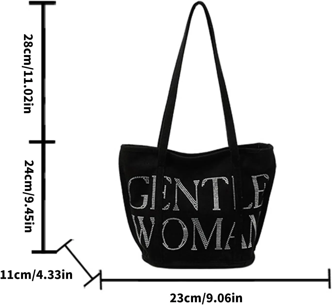 Women Shoulder Bag Korean Styles Armpit Bag Trendy Handbag All-matching Top Handle Bag Commuting Bag