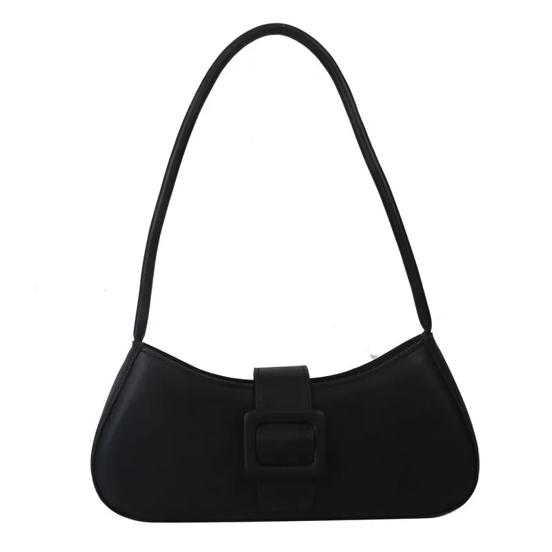 Women's Armpit Bag - Shoulder Bags - Solid Color Armpit Bag