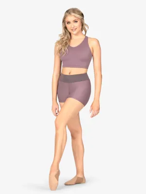 Womens Color Blocked 3" Shorts