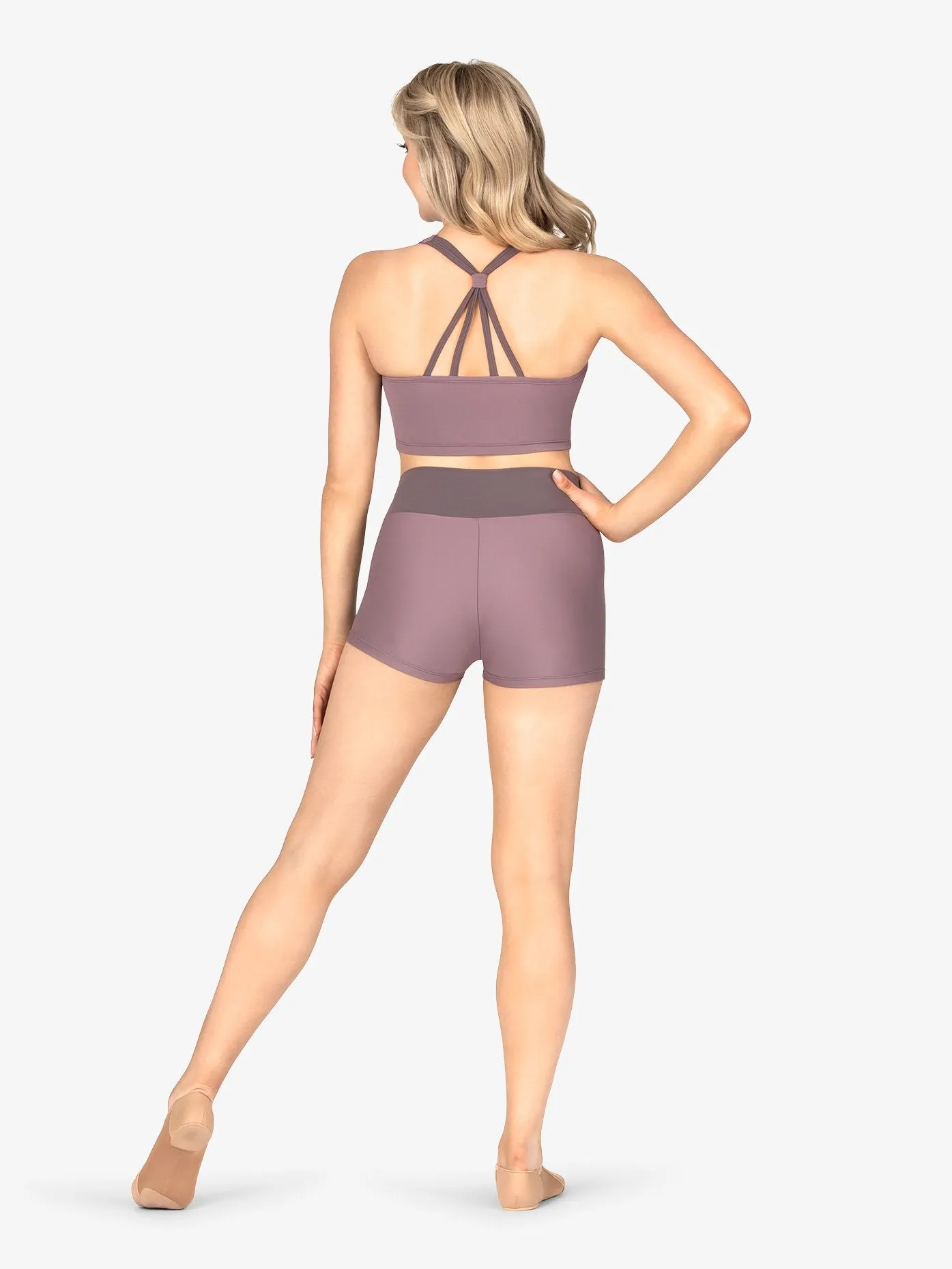 Womens Color Blocked 3" Shorts