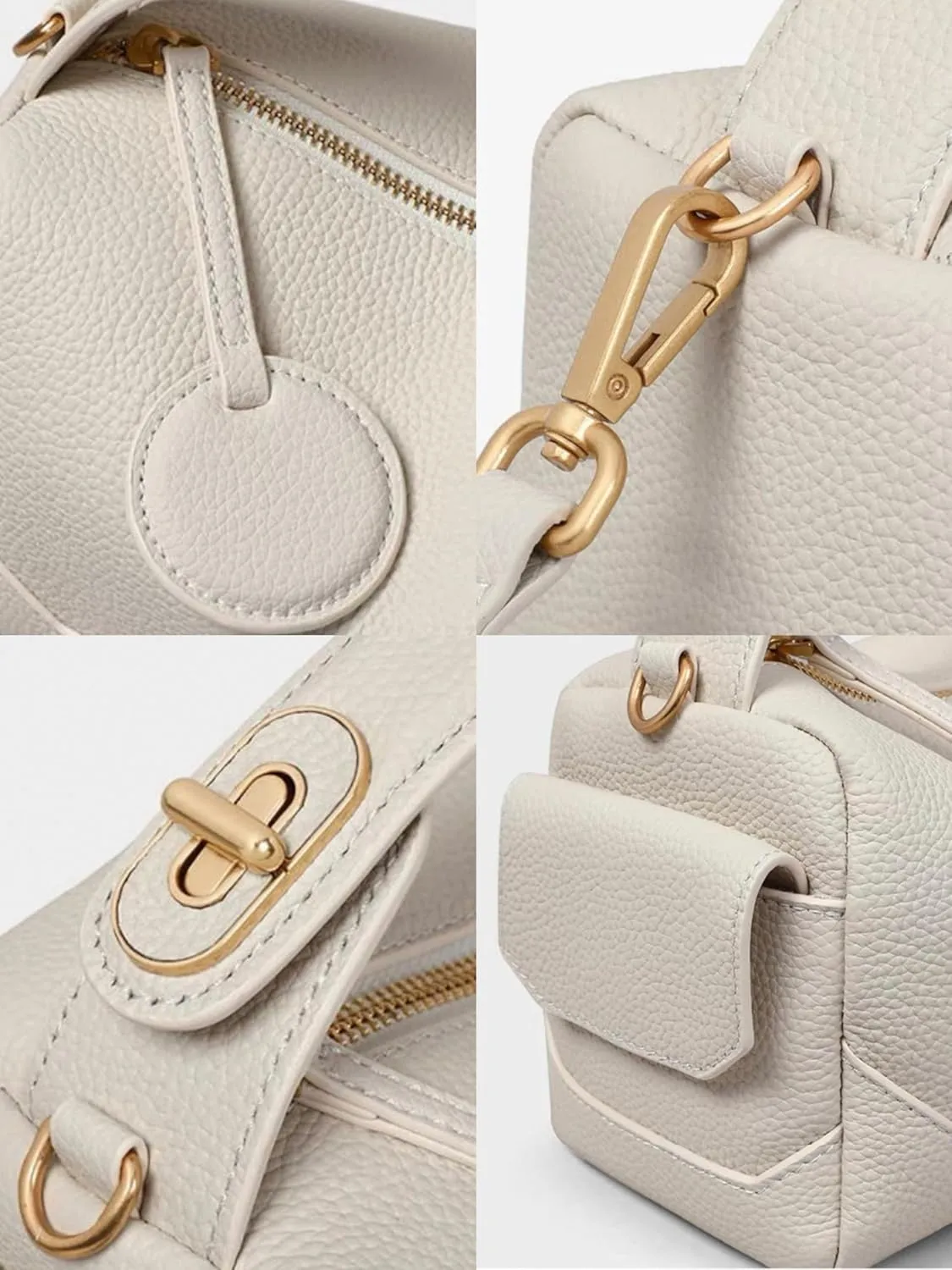 Women's Genuine Leather Handbag Stylish Shoulder Crossbody Armpit Bag Pillow Bag Versatile Hand Carry Hobo Togo Stylish