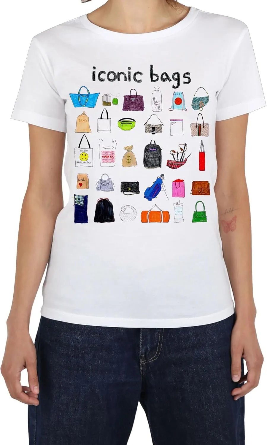 Women's Iconic Bags Short Sleeve Tee