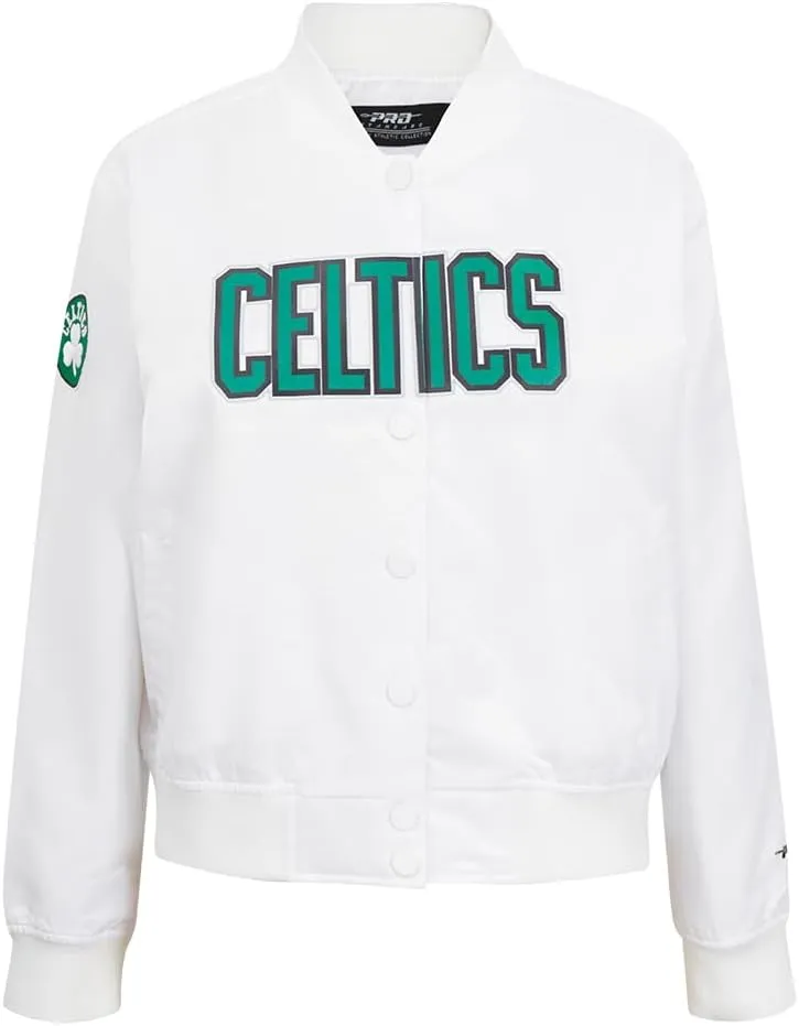 Womens NBA Classic Chenille Satin Jacket