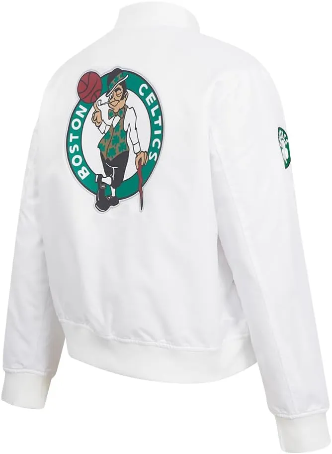 Womens NBA Classic Chenille Satin Jacket