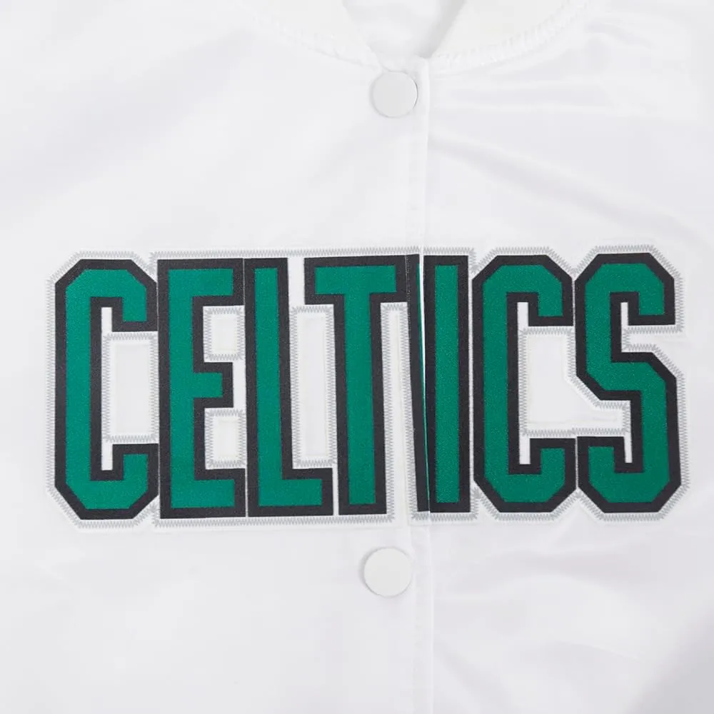 Womens NBA Classic Chenille Satin Jacket