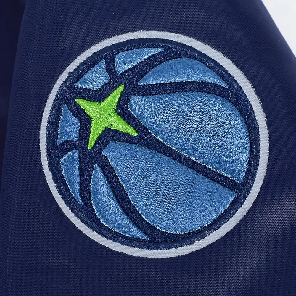 Womens NBA Classic Chenille Satin Jacket