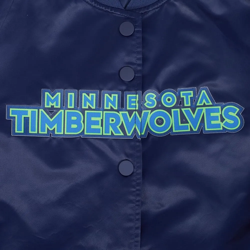 Womens NBA Classic Chenille Satin Jacket