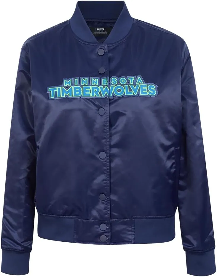Womens NBA Classic Chenille Satin Jacket