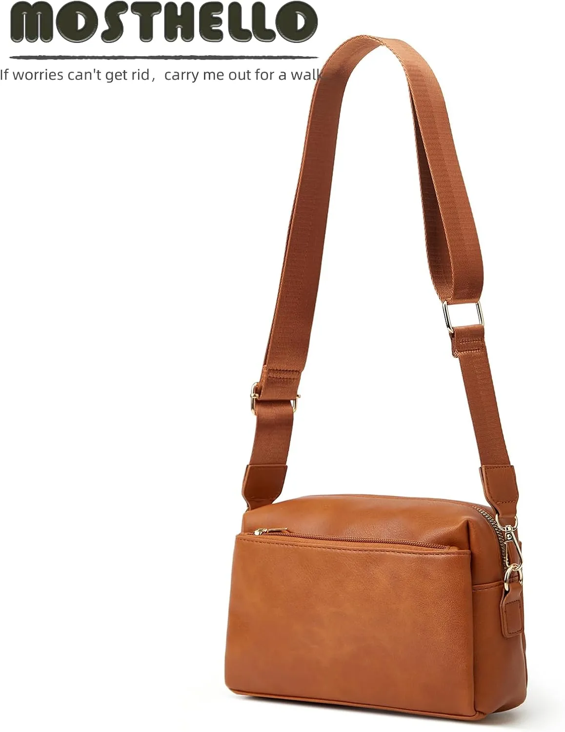 Women's Shoulder Bag, Minimalist Armpit Bag, PU Crossbody Bag, Adjustable Handbag, Small Square Bag
