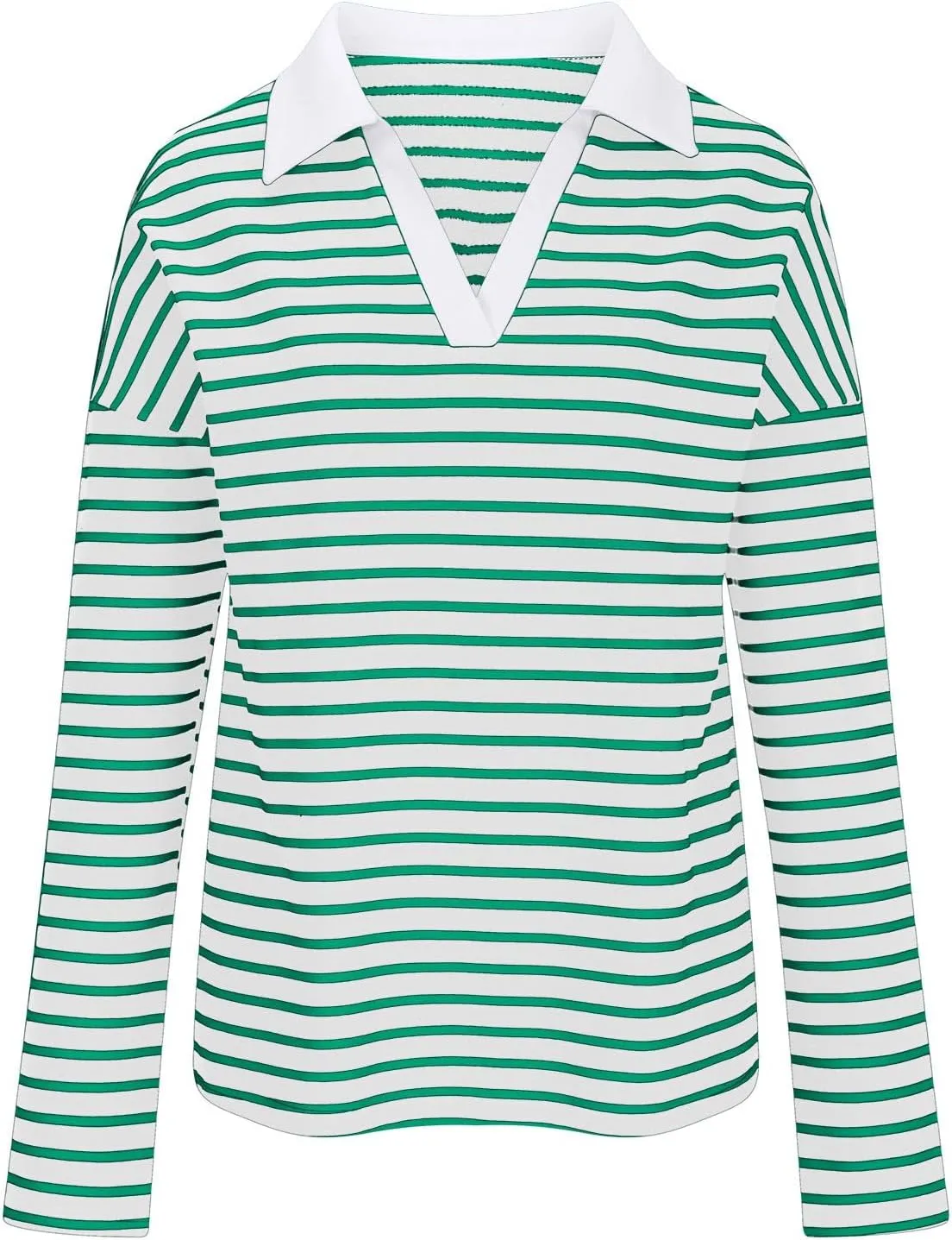 Women's Striped Waffle Oversized Hoodies Sweatshirts,Winter Casual Crew Neck Long Sleeve Pullover,Teen Girls Tops