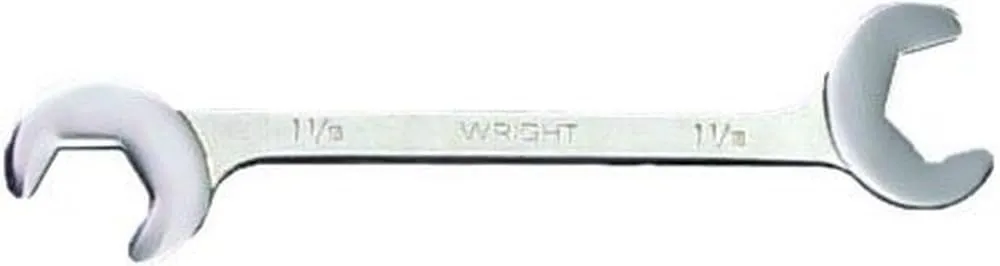 Wright Tool 1386 Double Angle Open End Wrench, 1-1/4" x 1-1/4"