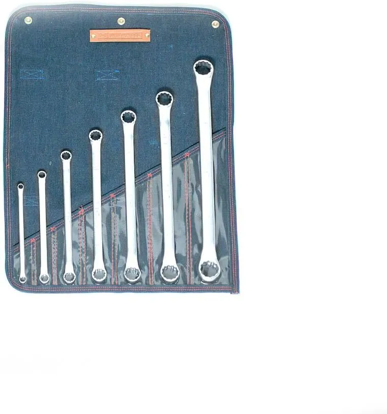 Wright Tool 749 Box Wrenches, 5/16" - 1-1/8" (7-Piece)