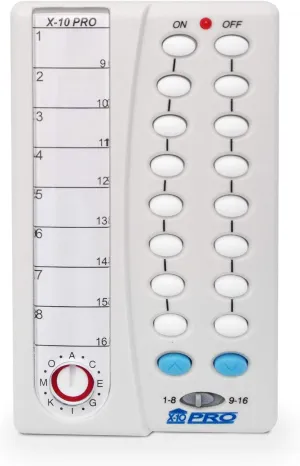 X-10 Pro Security/Home Automation Remote Control - Model PHR03