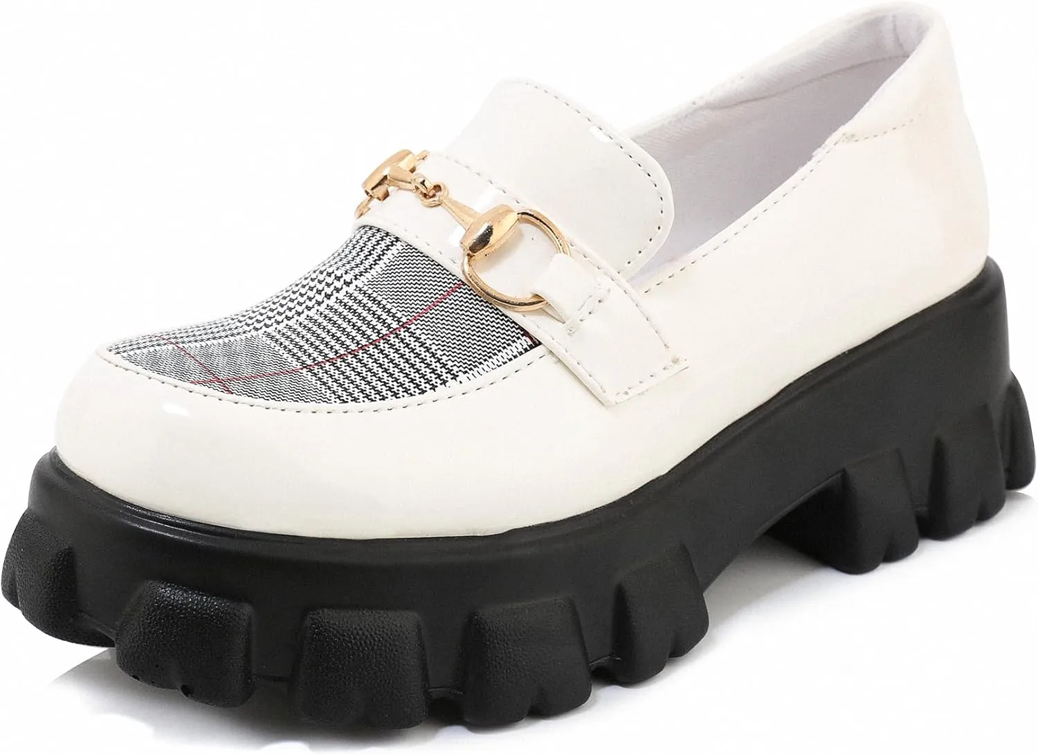 Yawors Womens DC628 T Bar Low Top Flat Patent-Leather Pumps