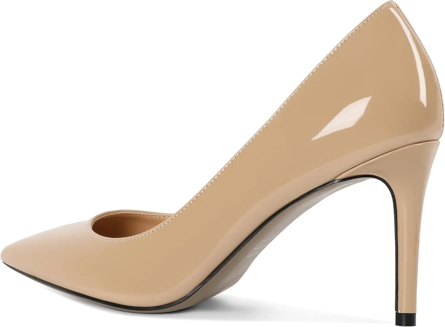 YODEKS Women's High Heel Pumps Pointed Toe Classic 85mm Stiletto Heels Patent Party Dress Shoes